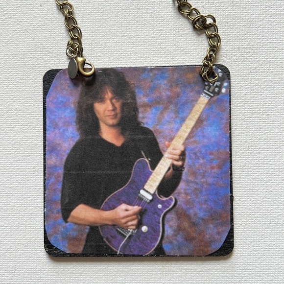 Eddie Van Halen Ornament - Picture 1 of 3